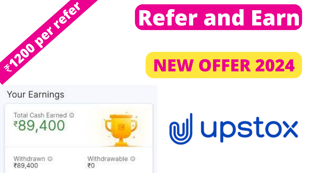 upstox refer and earn