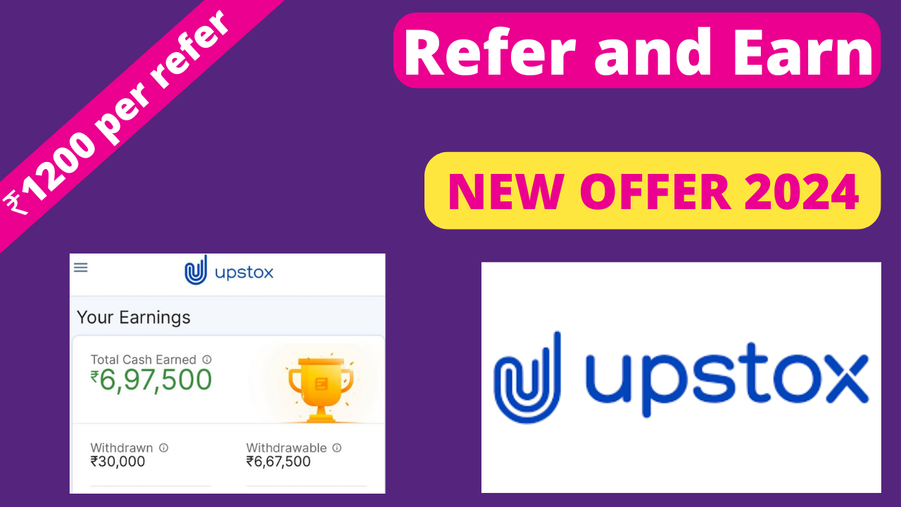 upstox refer and earn