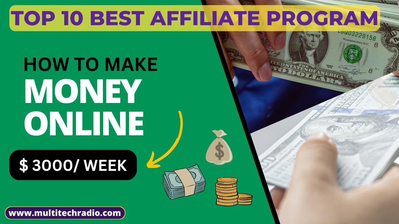 Top10 best affiliate program